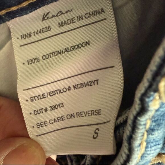 Kancan Destroyed Distressed boho Festival Shorts Cotton Women's size S Small - Picture 12 of 13